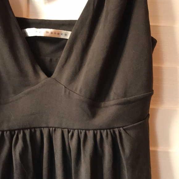 Susanna Monaco halter top chocolate brown medium new - Picture 2 of 4